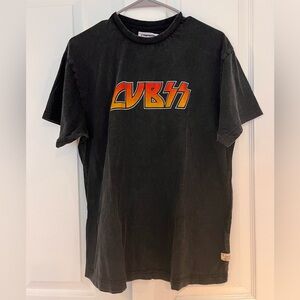 Cubs/Kiss mashup Black Graphic T-Shirt